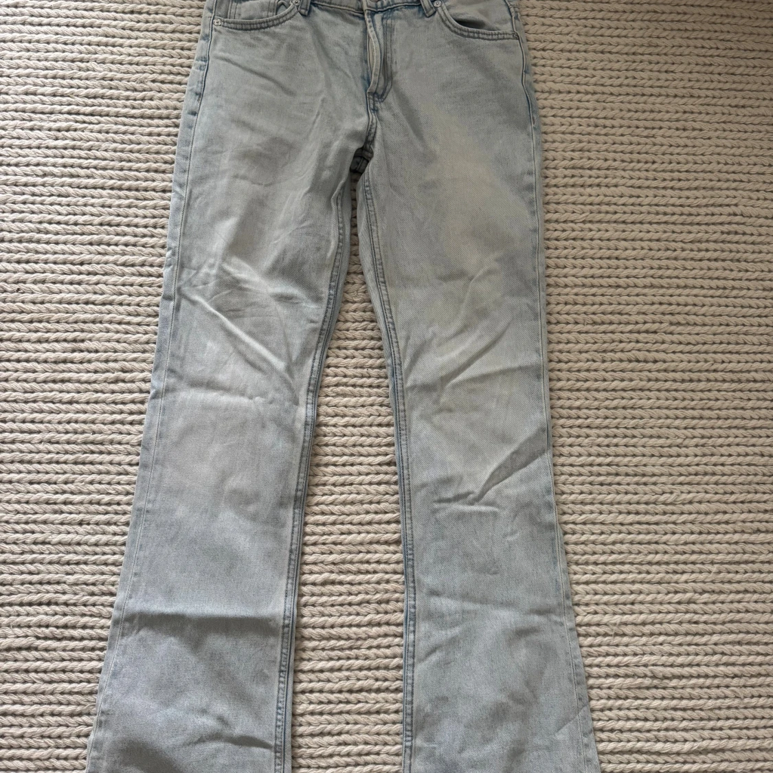 Ljusblå jeans från zara - 3