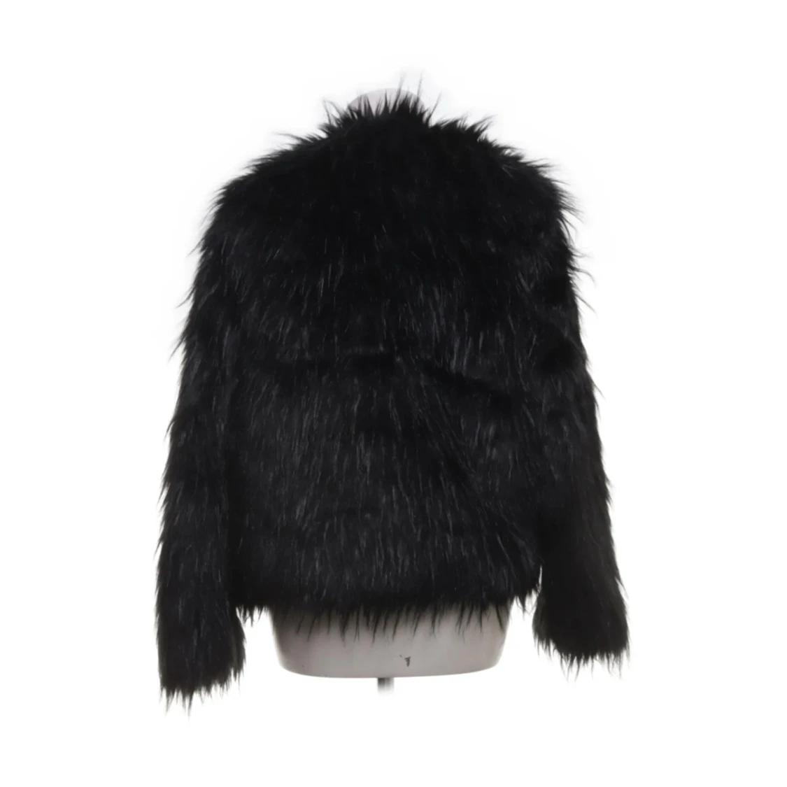 Svart pälsjacka från Cubus - 1