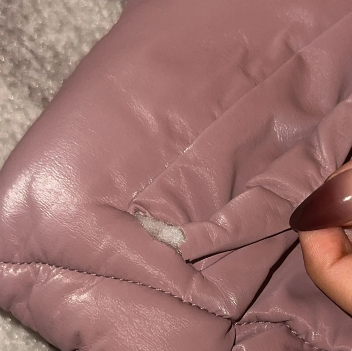 Rosa pufferjacka från FB sister (New Yorker) - 2