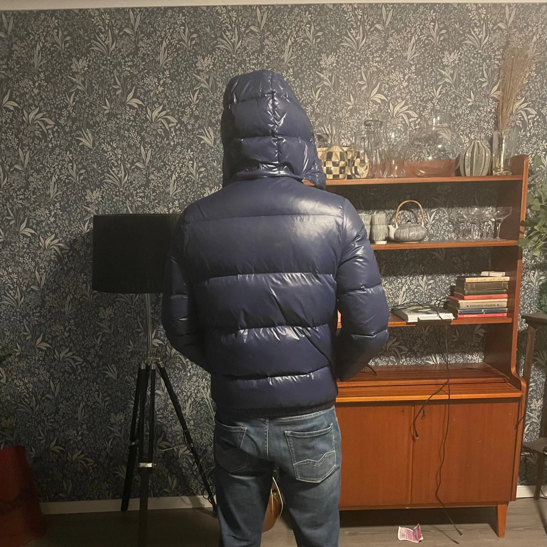 Mörkblå pufferjacka Polo Ralph Lauren Barn XL(xs-s herr) - 2