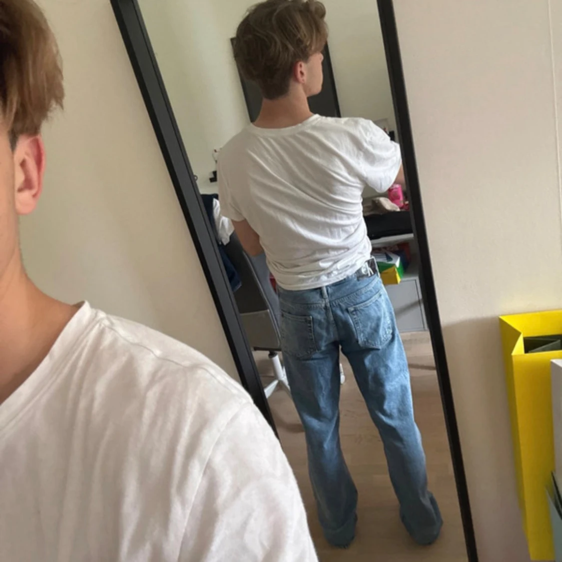 Blåa straight jeans från Calvin Klein - 1