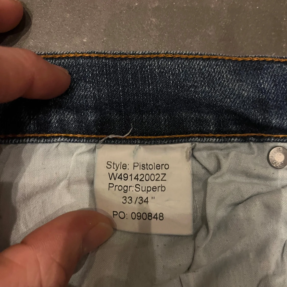Blå tiger of Sweden jeans, storlek 33/34 - 2