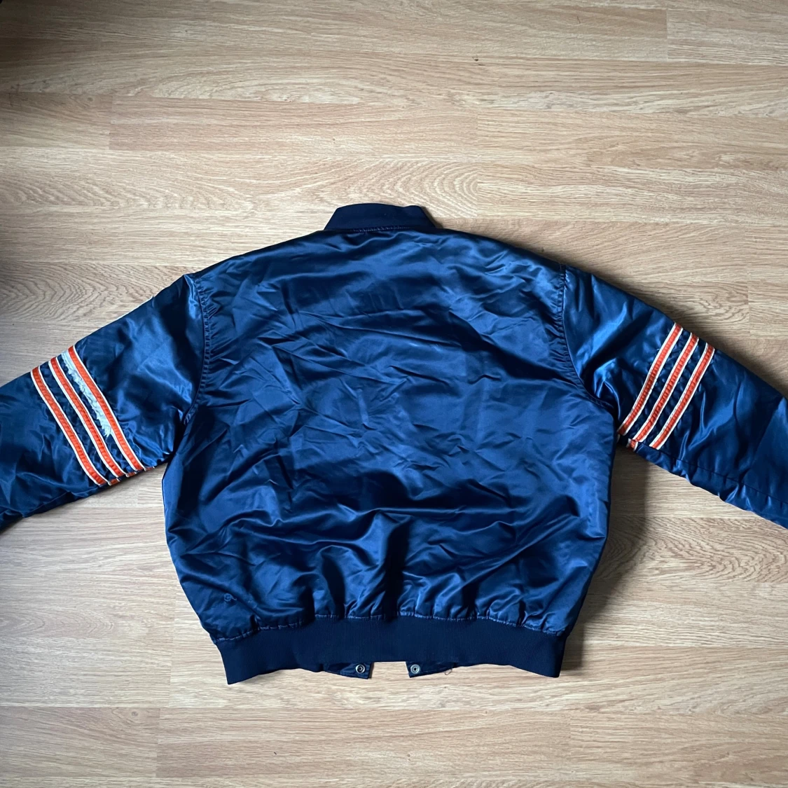 Blå bomberjacka Chicago Bears Starter XXL - 1