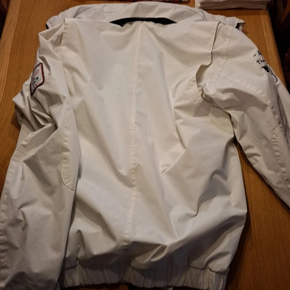 Vit vindjacka Team Adventure M - 1