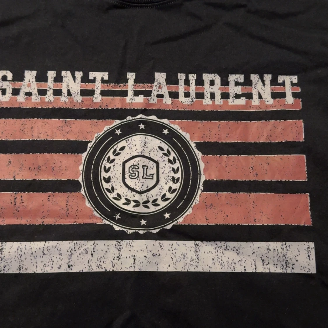 Svart Saint Laurent T-shirt storlek S - 1