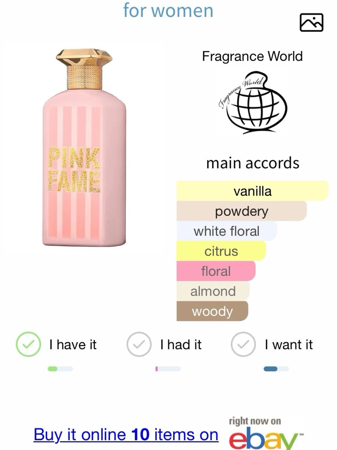 Pink Fame fragrance world 80ml - 3