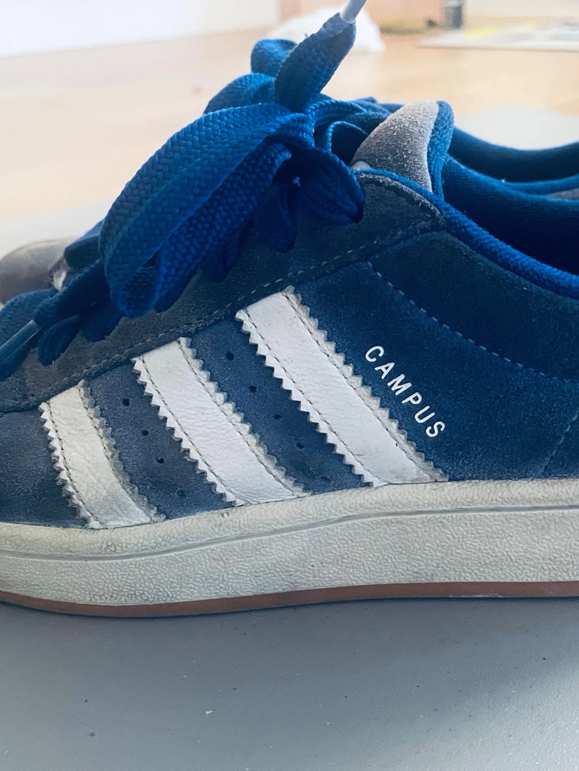 Adidas Campus blå sneakers