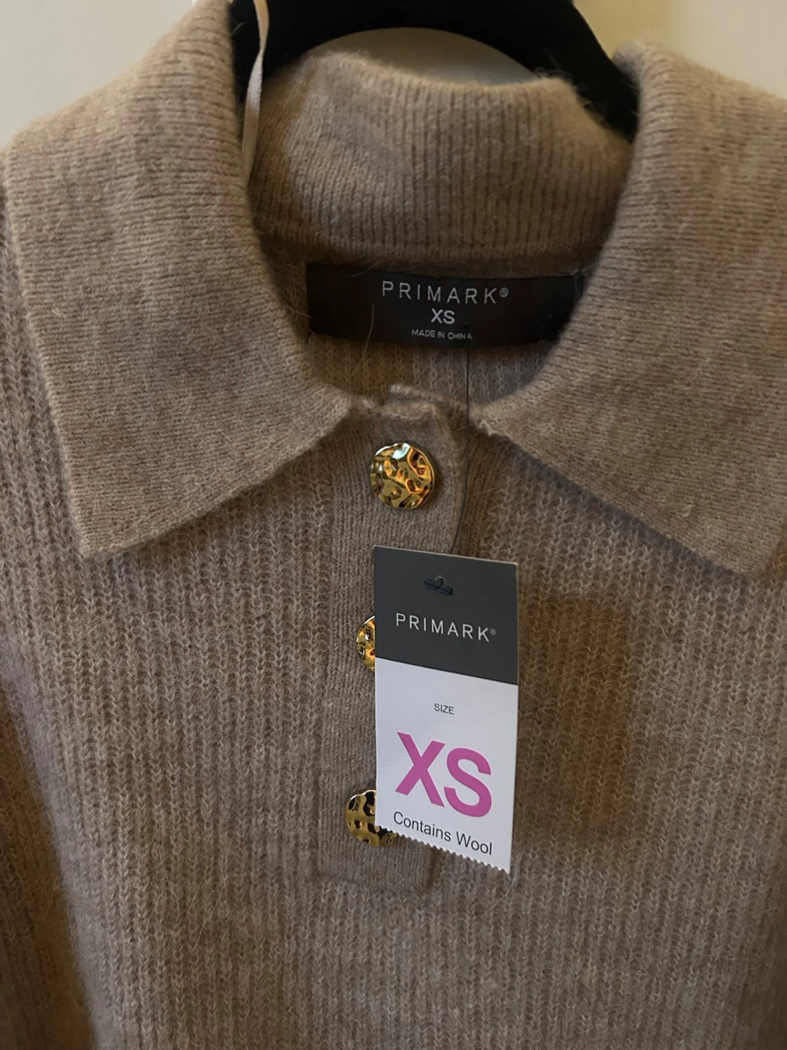 Beige stickad tröja från Primark - 1