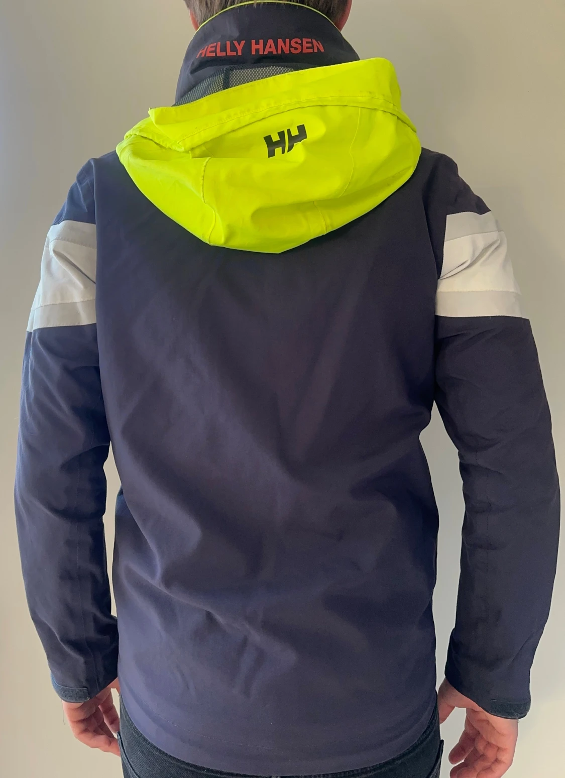 Helly Hansen vindjacka med huva blå, storlek S - 1