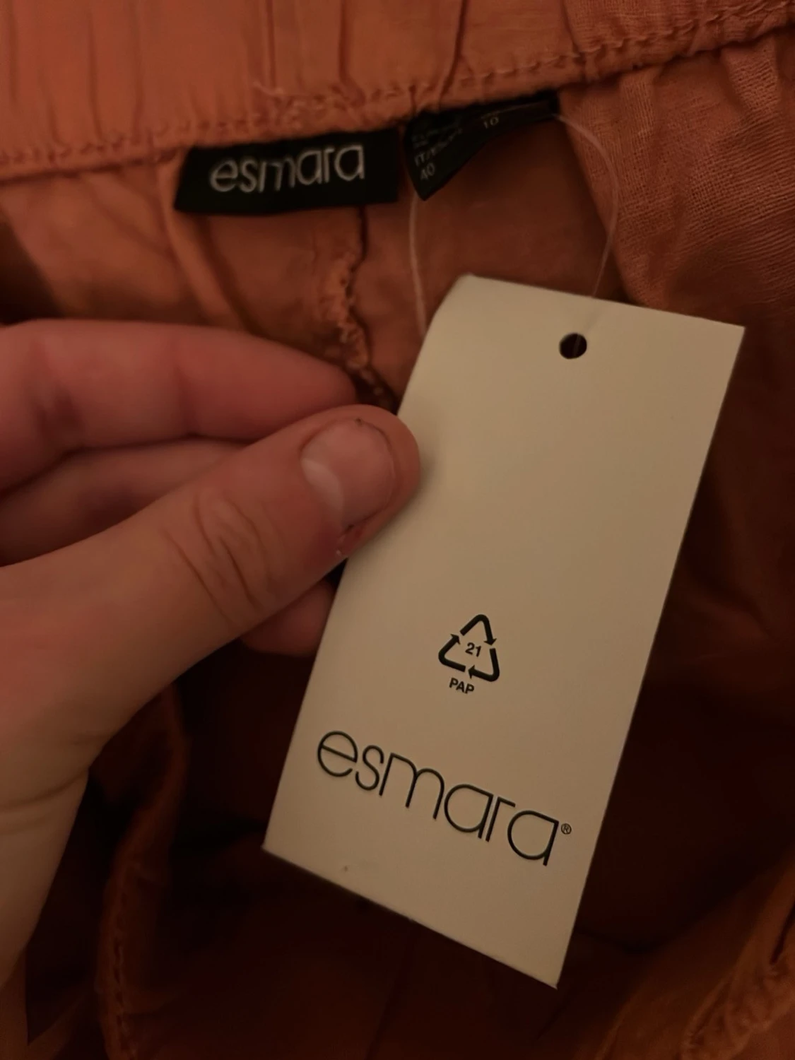 Rosa linnebyxor från Esmara - 2