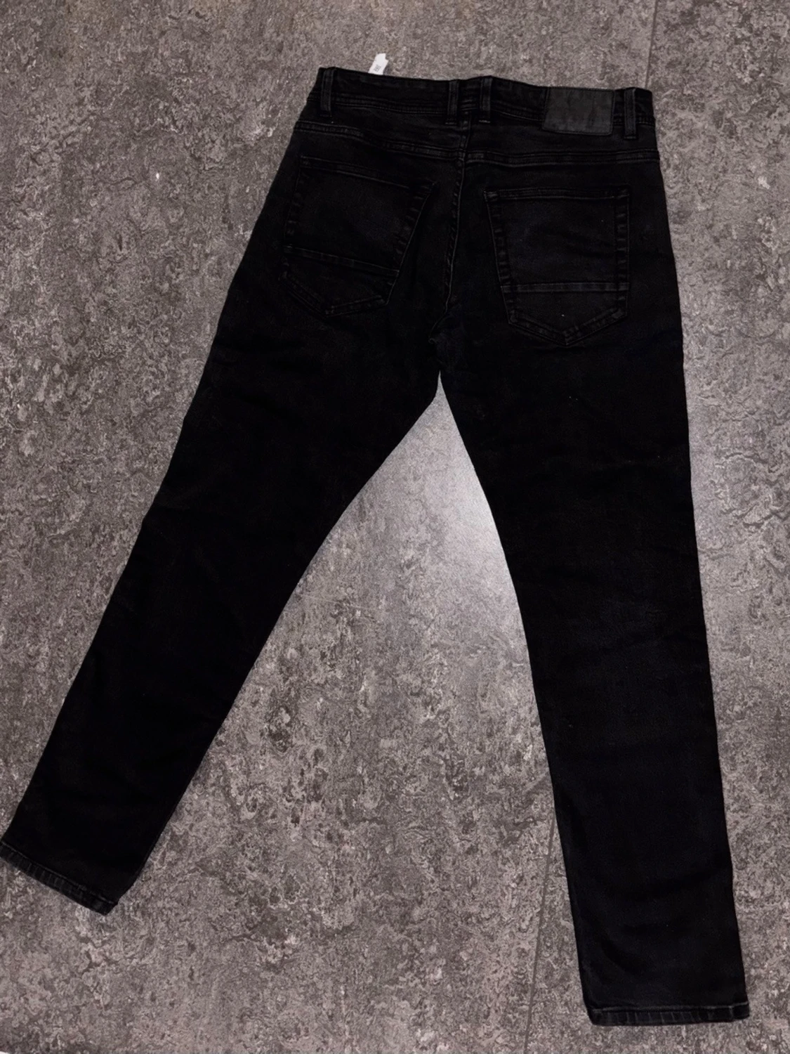 Svarta slim jeans från Smog