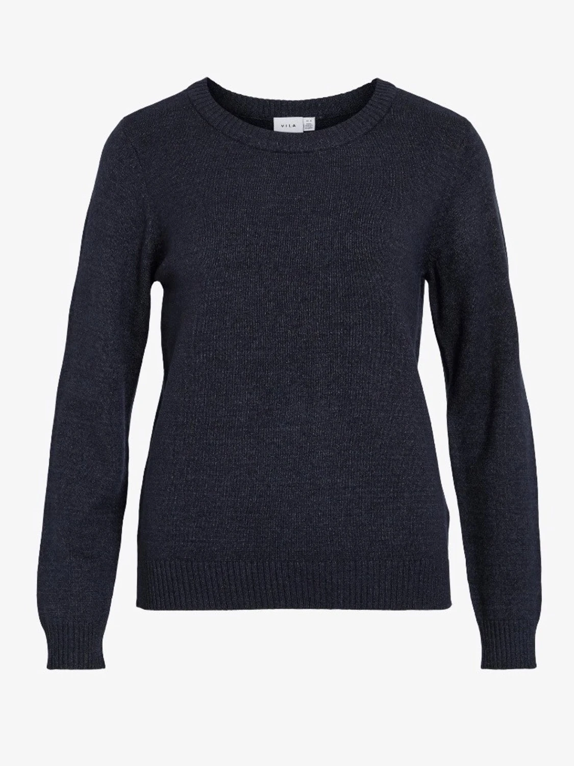 Mörkblå stickad tröja från Vila
