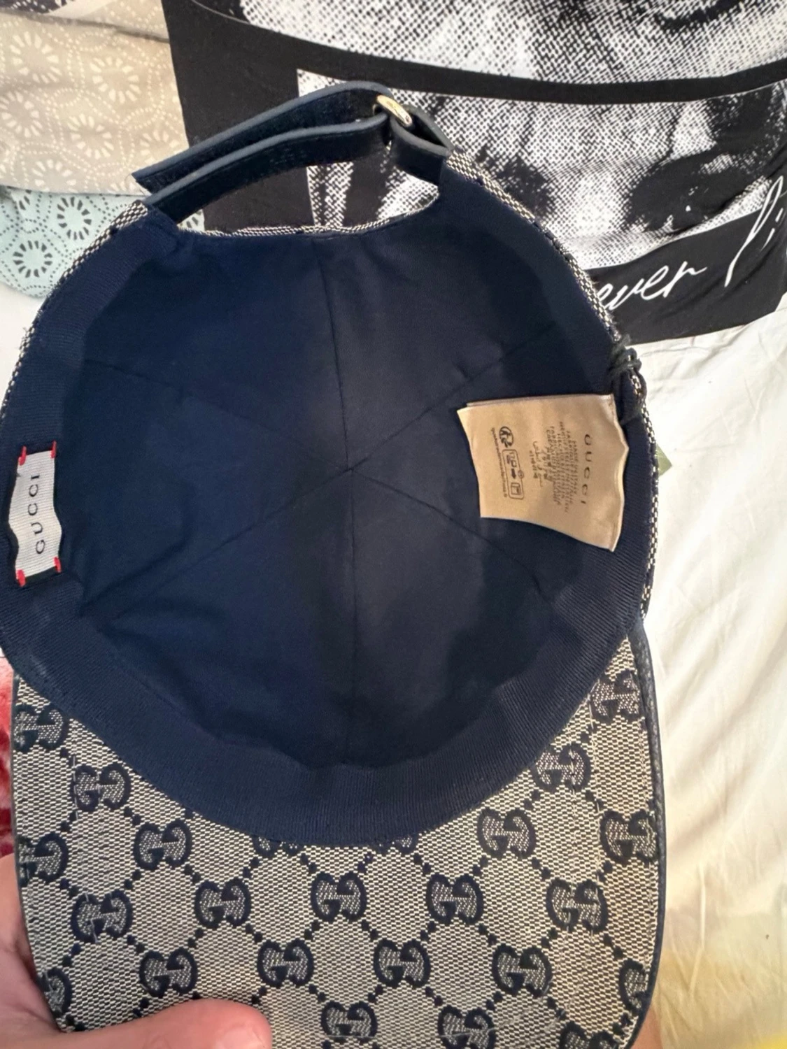 Gucci keps med GG-mönster - 2