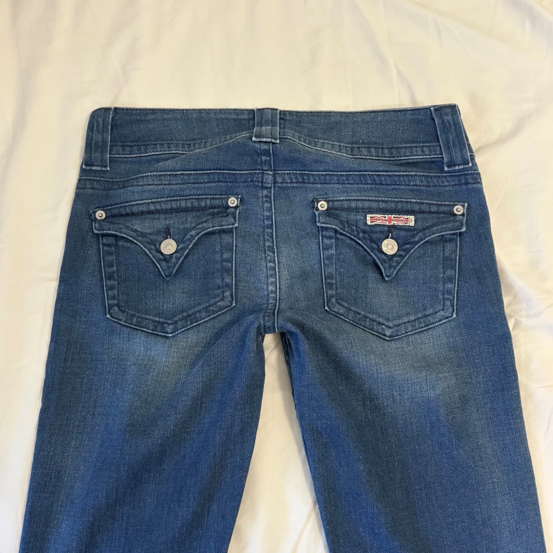2000s vintage Hudson Super Low Bootcut jeans