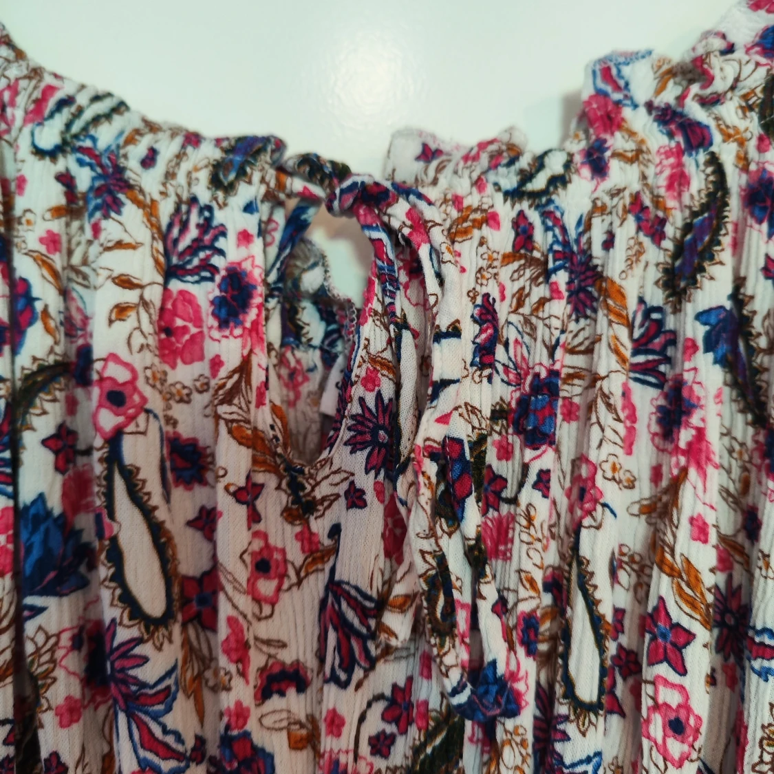 Blommig långklänning från John Baner stl 38 - 2
