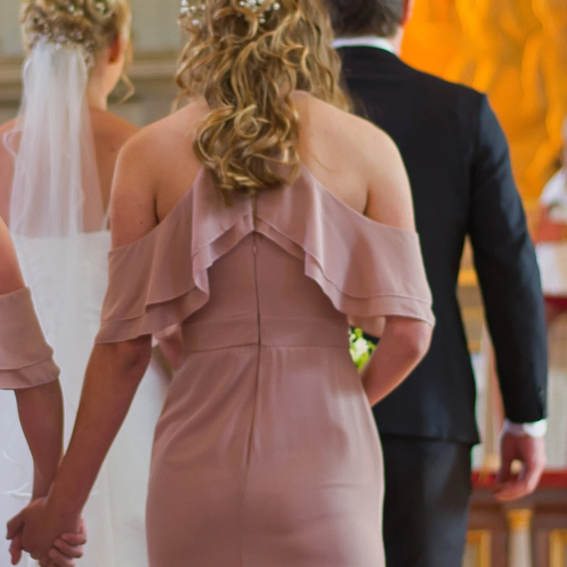 Ljuslila långklänning från  - 1