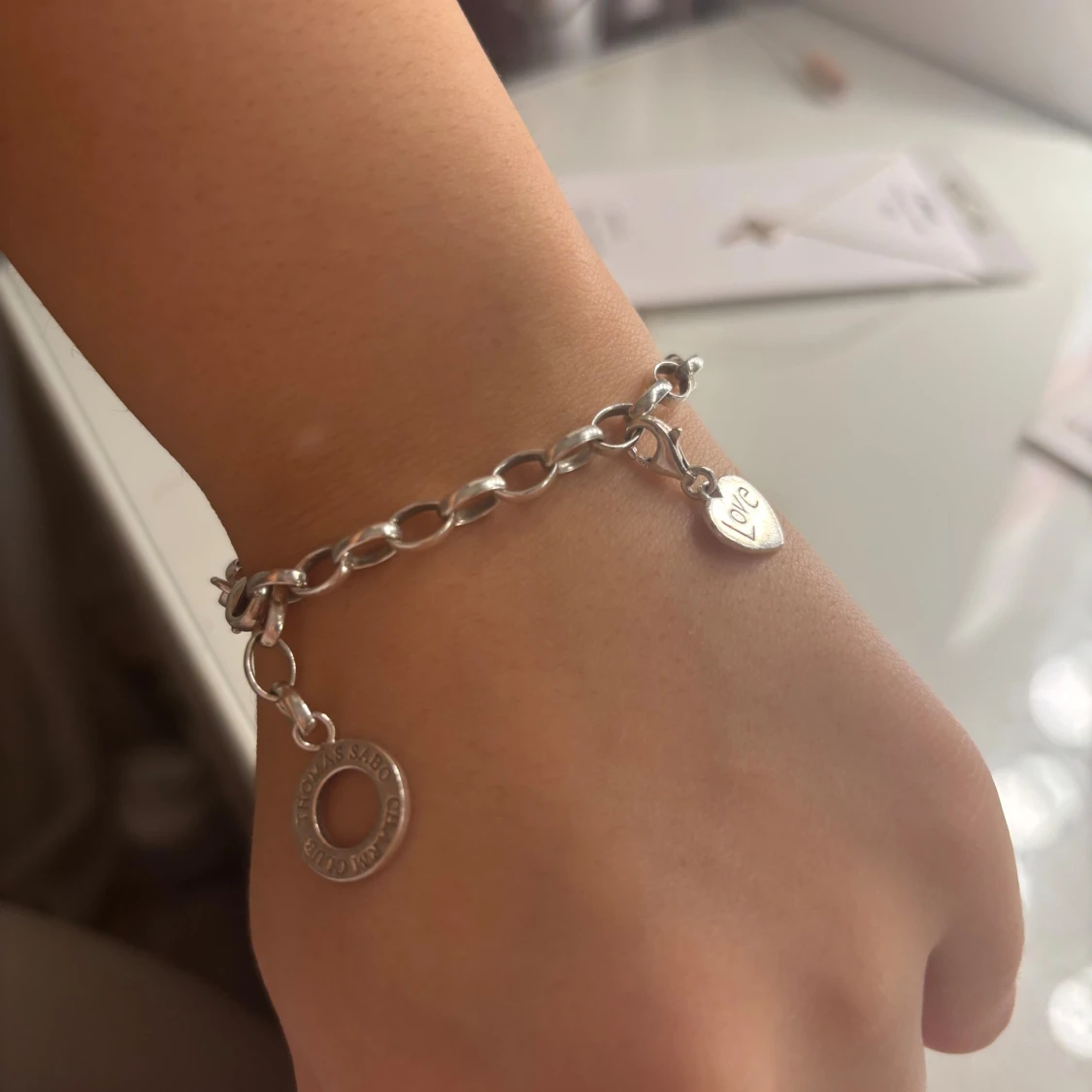 Thomas Sabo silver charmarmband - 2