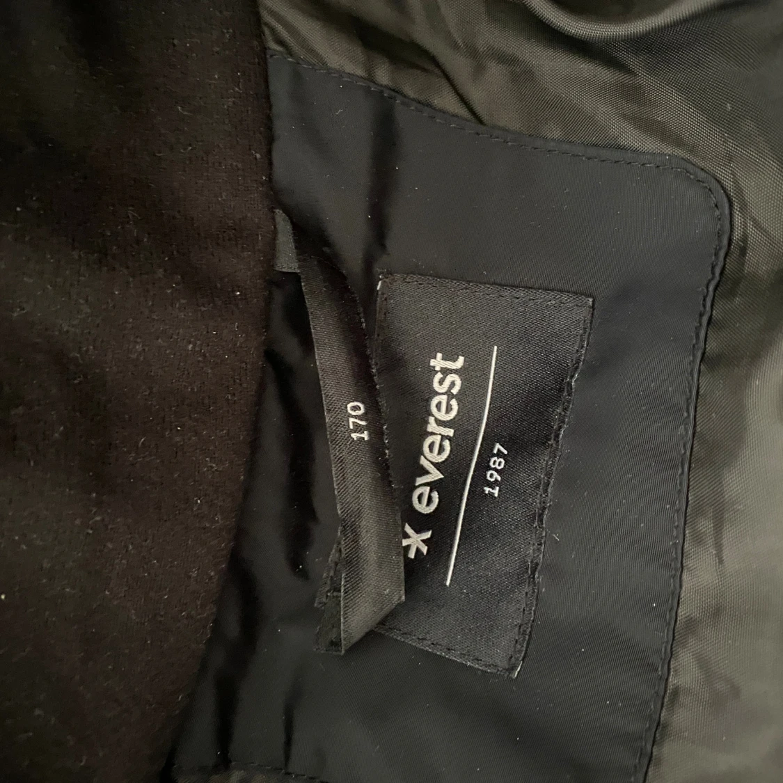 Svart lång pufferjacka från Everest - 2