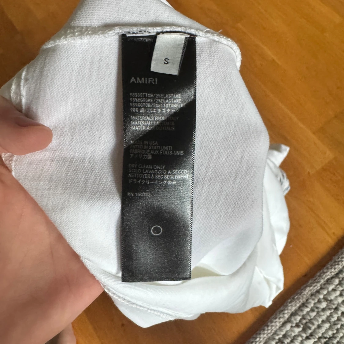 Vit blommig t-shirt från Amiri - 2