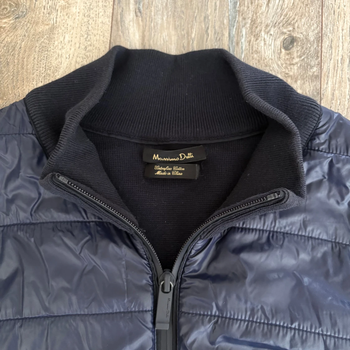 004 marinblå jacka  - 3