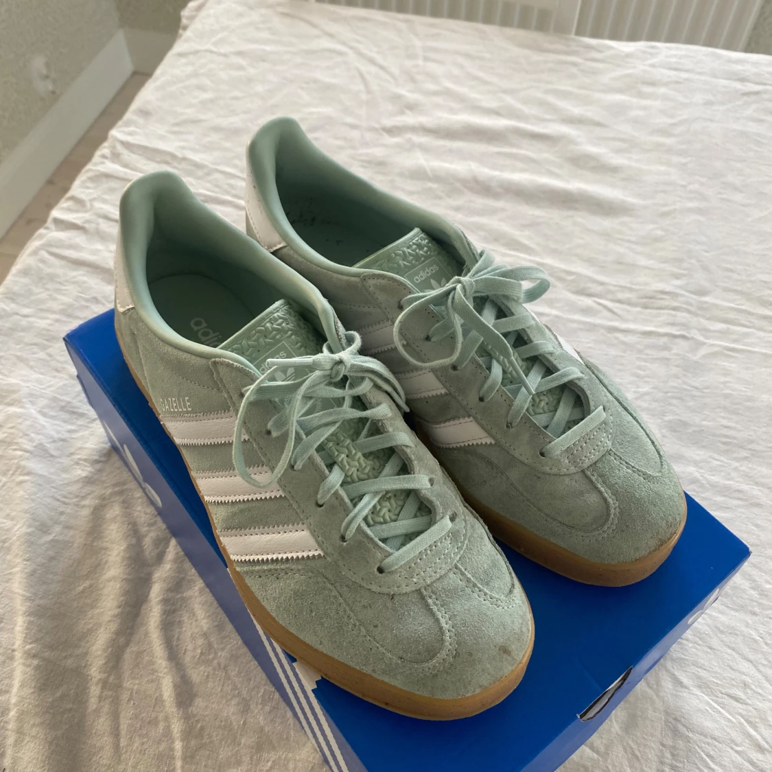 Adidas Gazelle gröna sneakers - 3