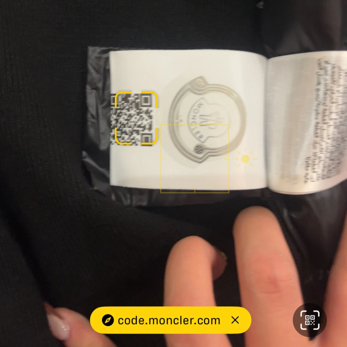 Svart cardigan jacka från Moncler - 4