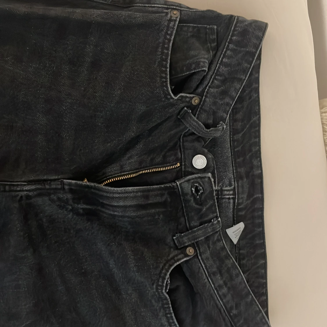 Svarta bootcut jeans från &Denim - 1
