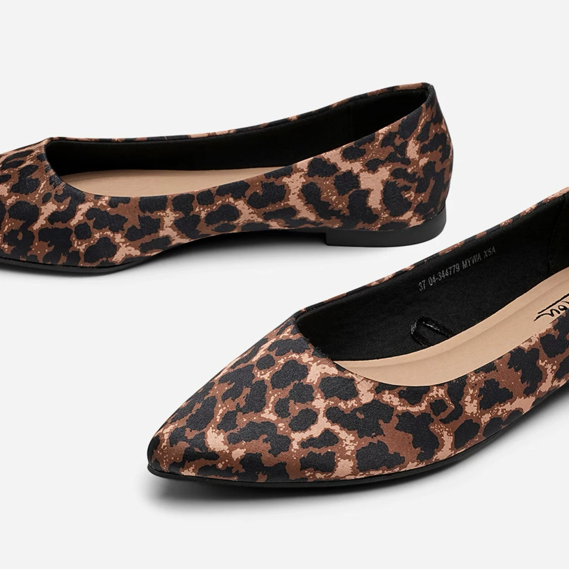 Leopardmönstrade ballerinaskor Clou - 1