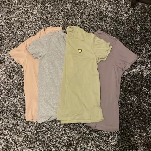 4 st T-shirts - 4 st t-shirts alla i M storlek, det är två H&M tröjor, en Race Marine och en Lyle & Scott