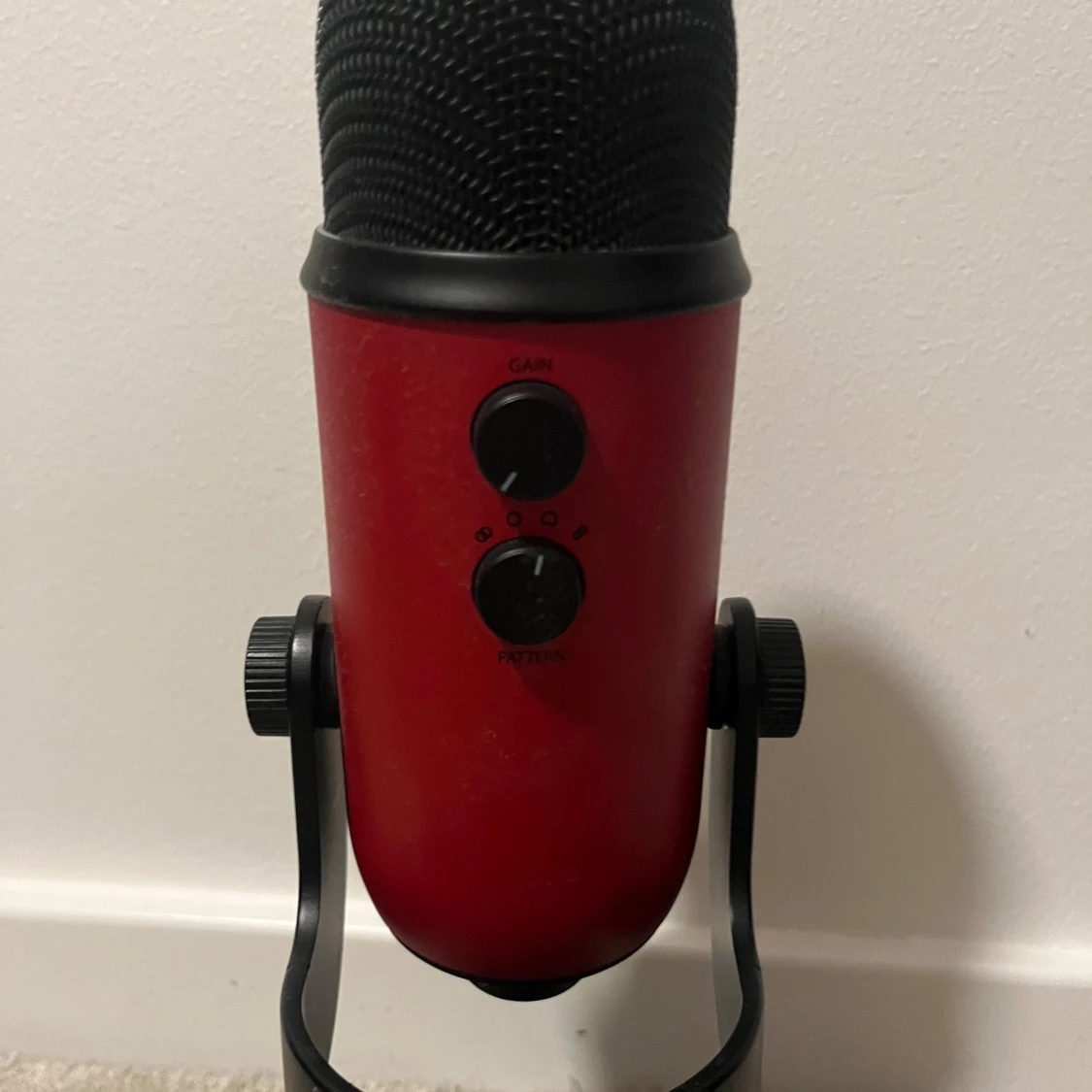 Blue Yeti USB Mikrofon Röd - 1