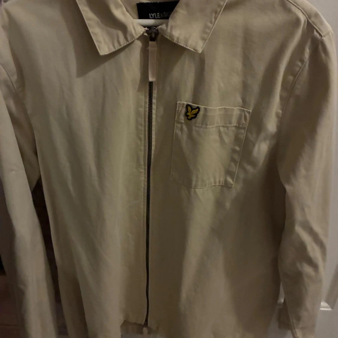 Beige overshirt från Lyle & Scott