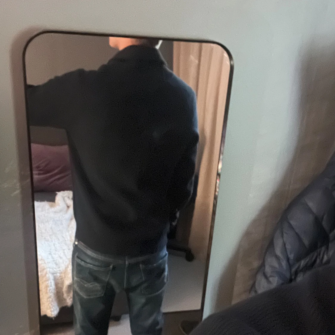 Mörkblå kofta från M&S, storlek M - 1