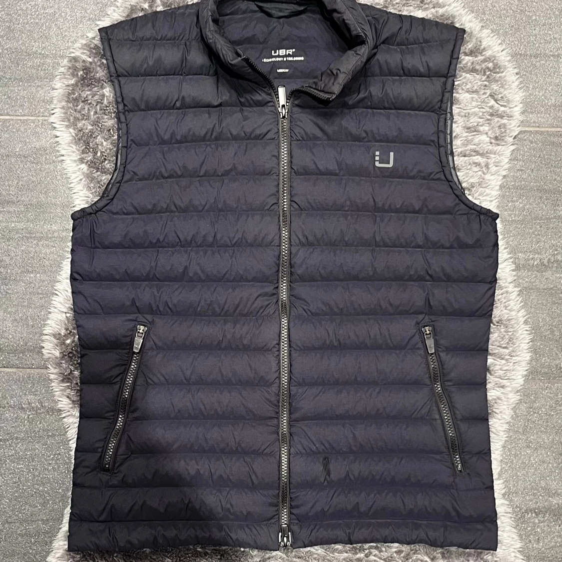 UBR Super Sonic Vest Navy - 1