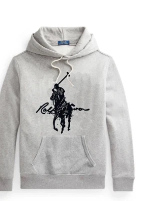 Grå polo Ralp luren tröja - En grå tröja från polo Ralp luren. Tröjan är i jättebra skick 