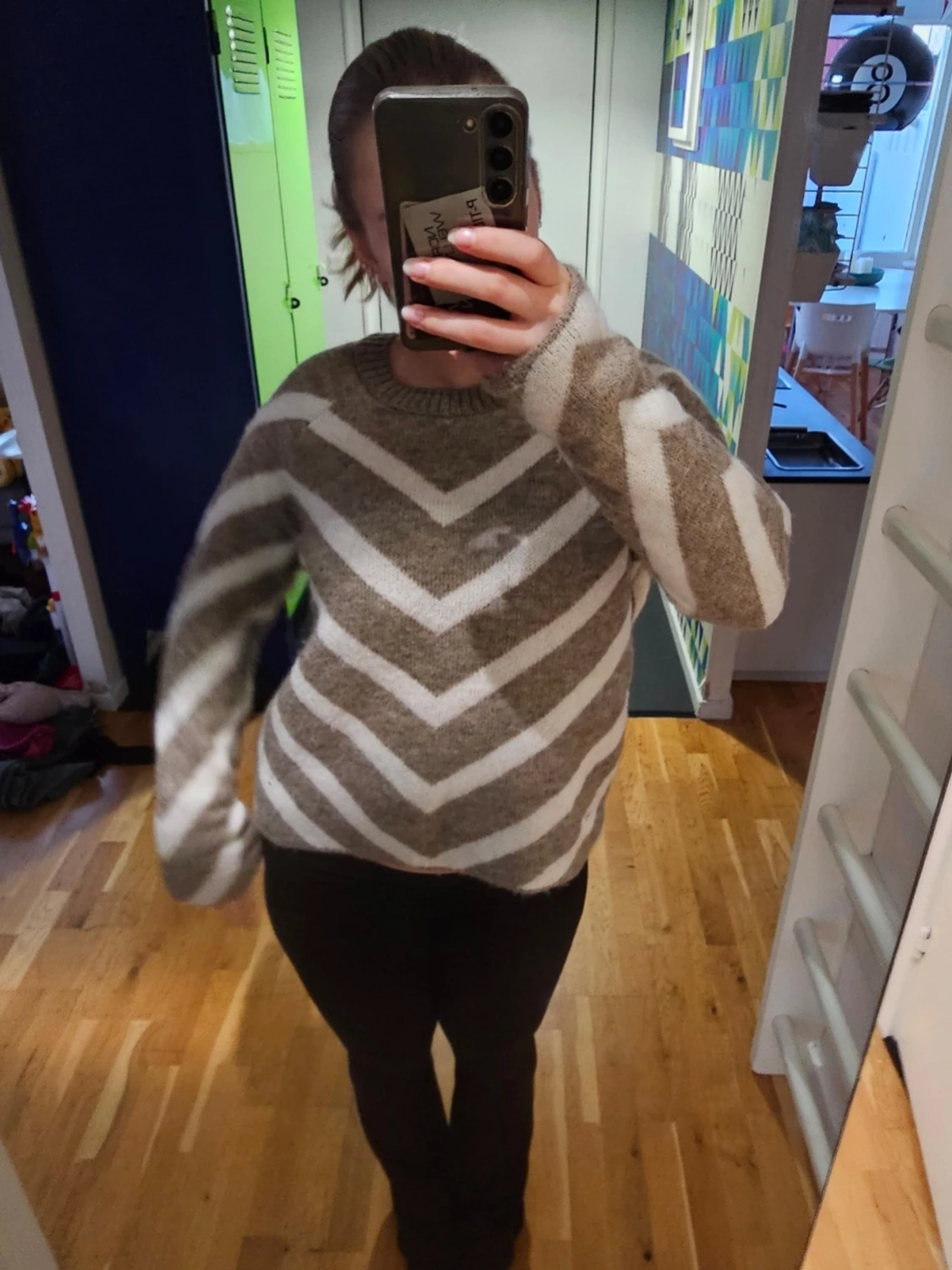 Stickad tröja - only - 6