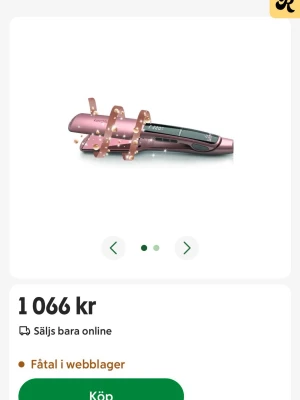 Rosa plattång från Keratin Protect - Snygg plattång i metallicrosa med digital display och keratinbeläggning. Ergonomisk design och slät yta för enkel styling. Perfekt för att skapa glansigt och rakt hår med extra vårdande effekt.