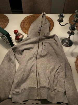 sail racing tröja - en sail racing tröja i extremt bra skick, broderat på vänster bröst i svart, hoodien är grå, inga defekter eller sånt.