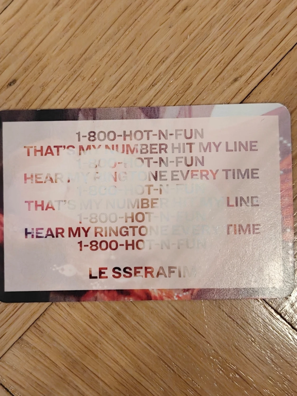 LE SSERAFIM "Crazy" Eunchae Compact Version - 2