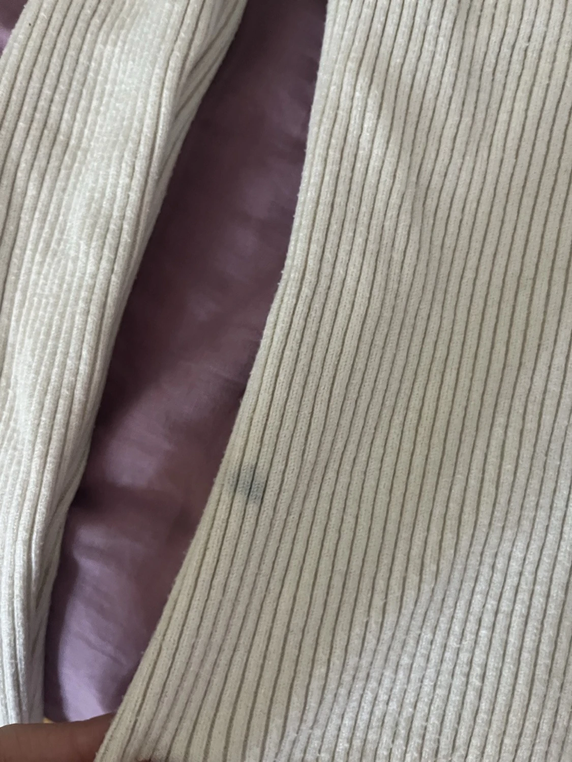 Ribbad långärmad topp från Zara - 1