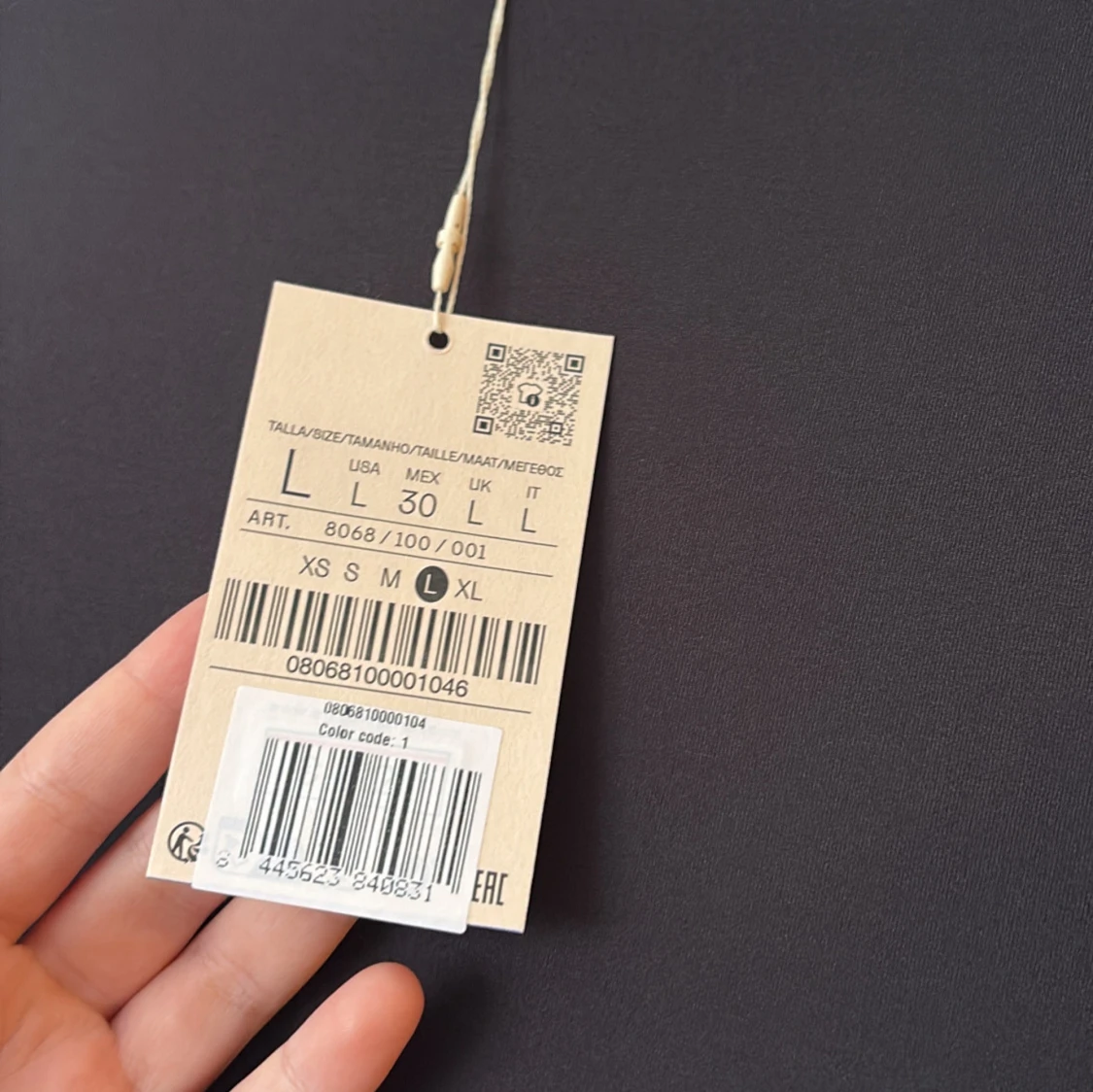 Svart långärmad topp stardivarius - 2