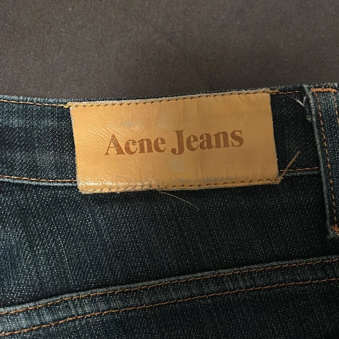 Raw denim jeans från Acne studios  - 2