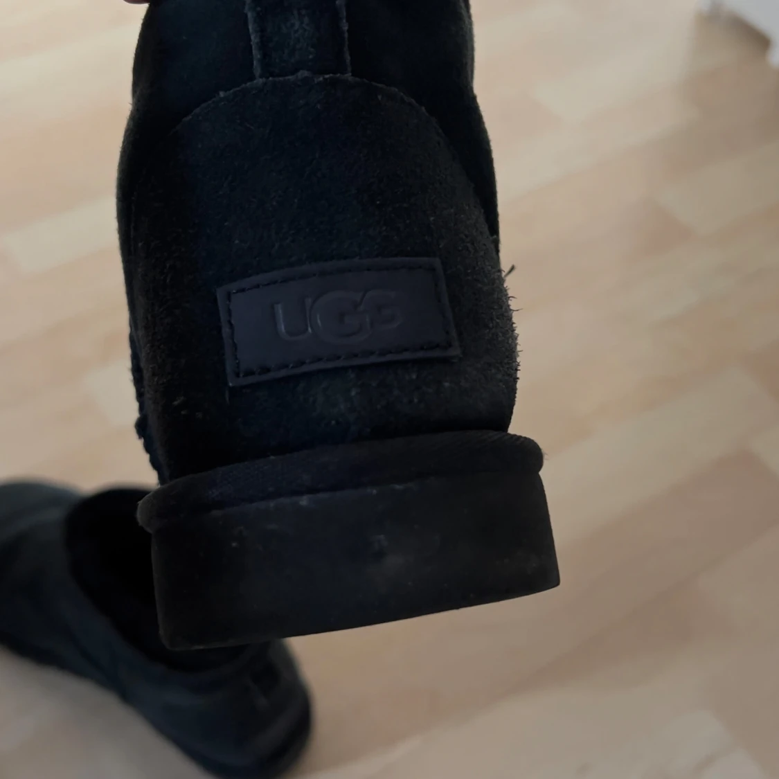 Svarta UGG boots i mocka - 1