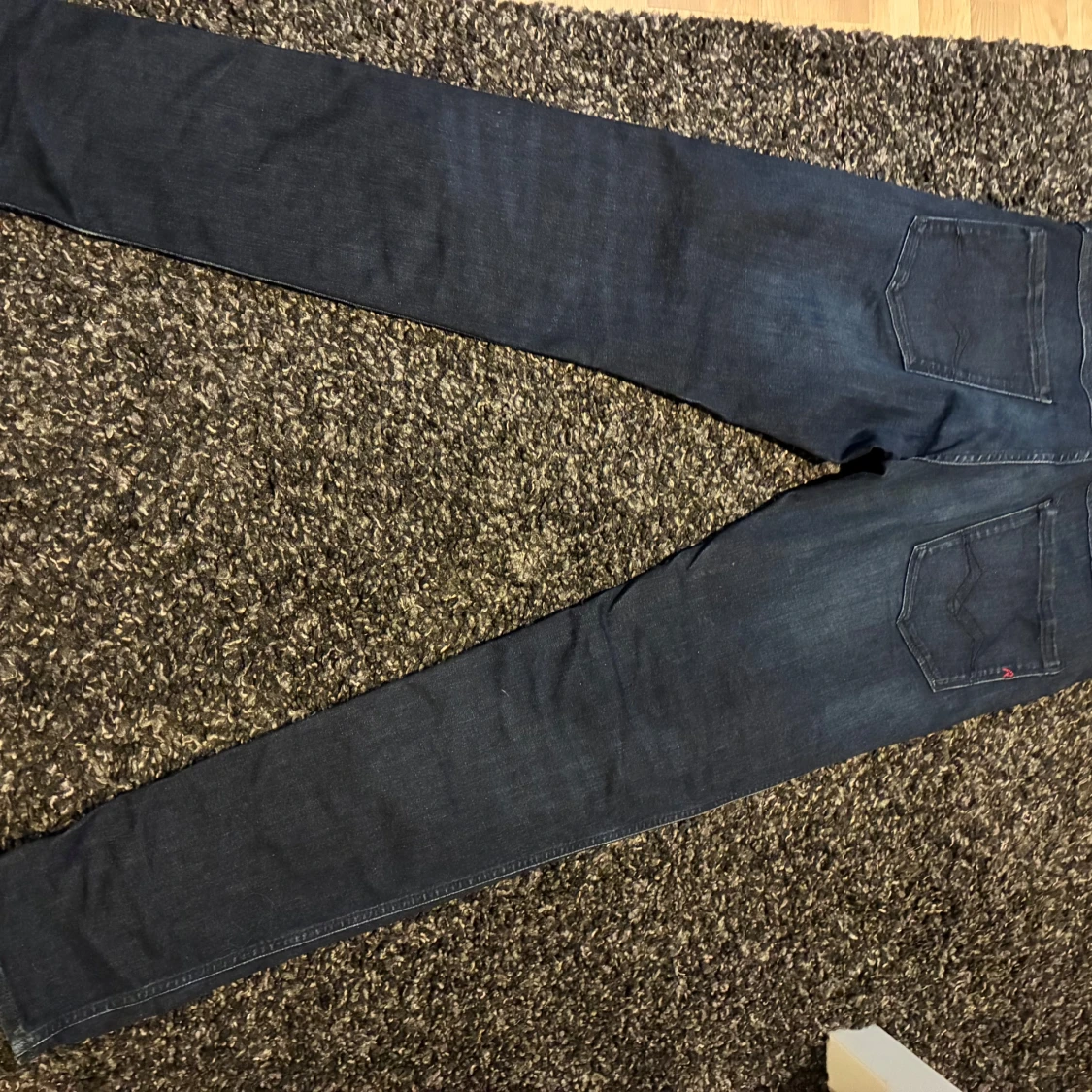 Mörkblå Replay Anbass jeans W30 L32 - 2