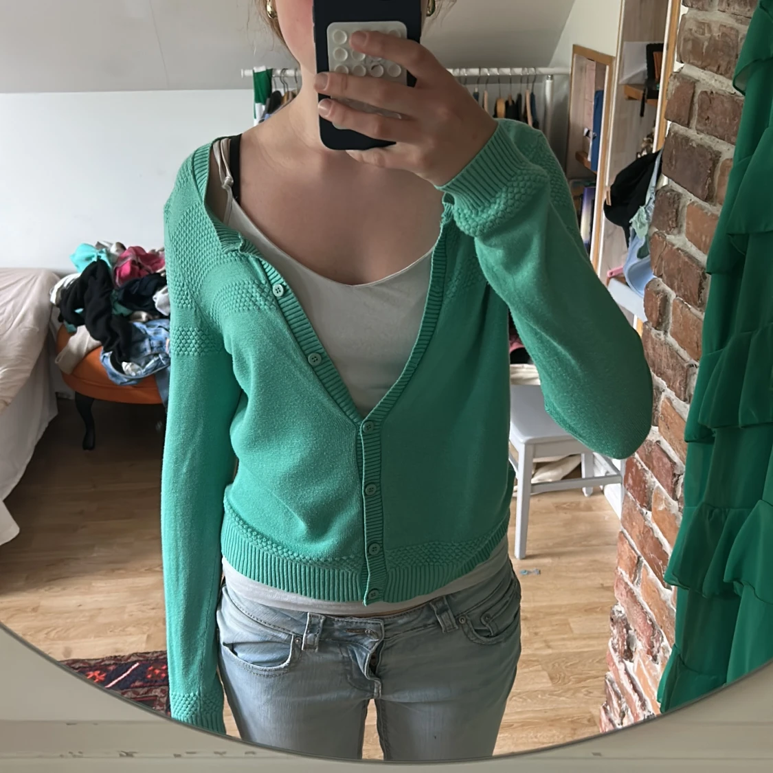 Mintgrön kofta från Saint Tropez