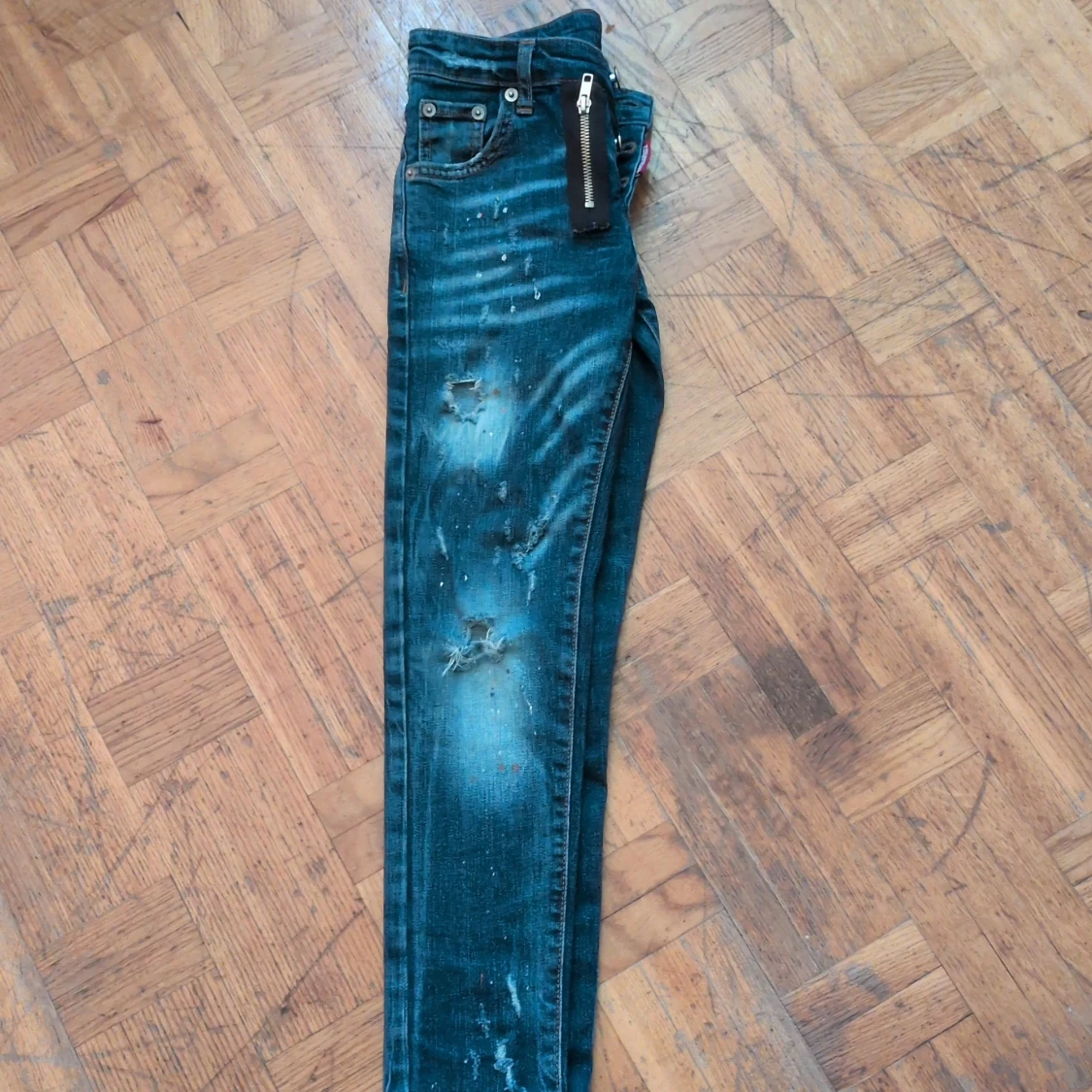 Dsquared2 skinny jeans med dragkedja - 3