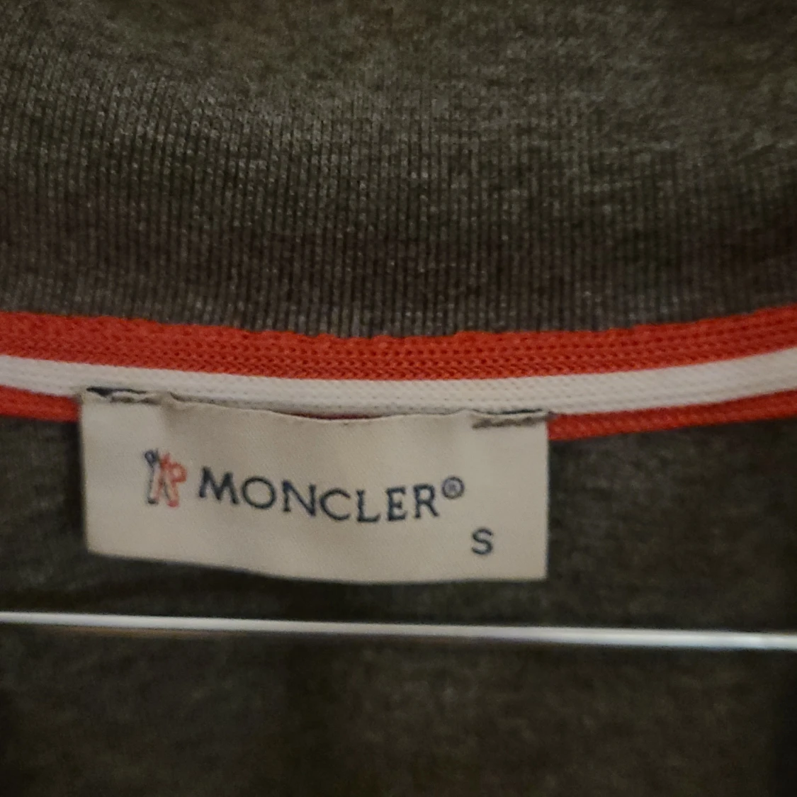 Grå ziptröja från Moncler S - 2