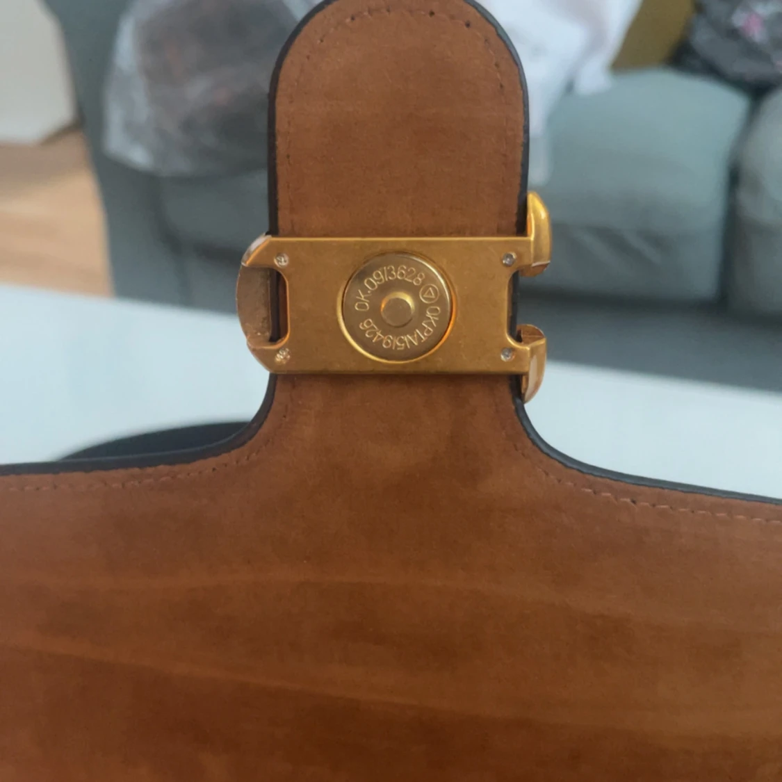 Coach axelväska i svart och brunt skinn - 2