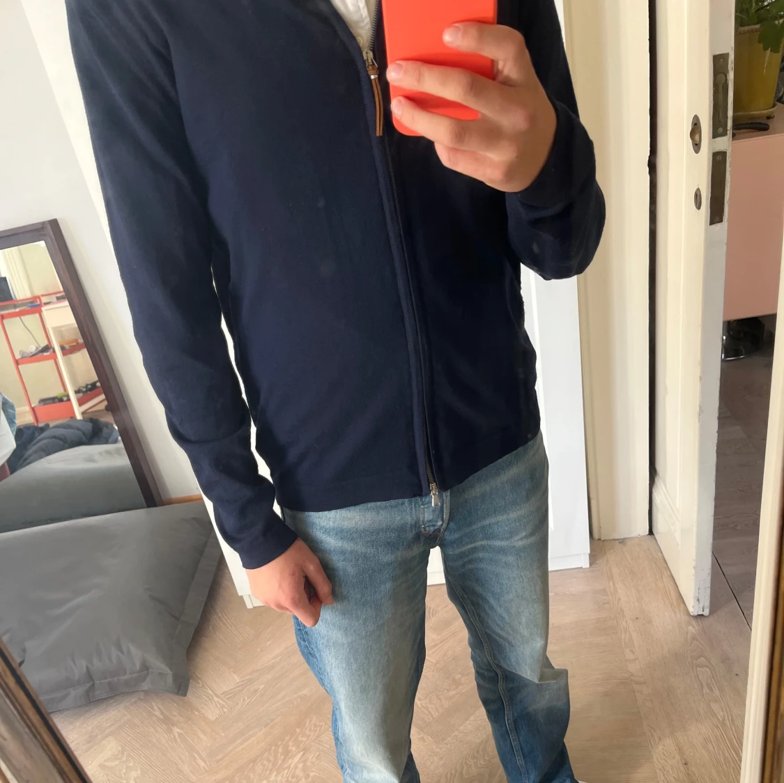 Mörkblå kofta från Oscar Jacobson - 2