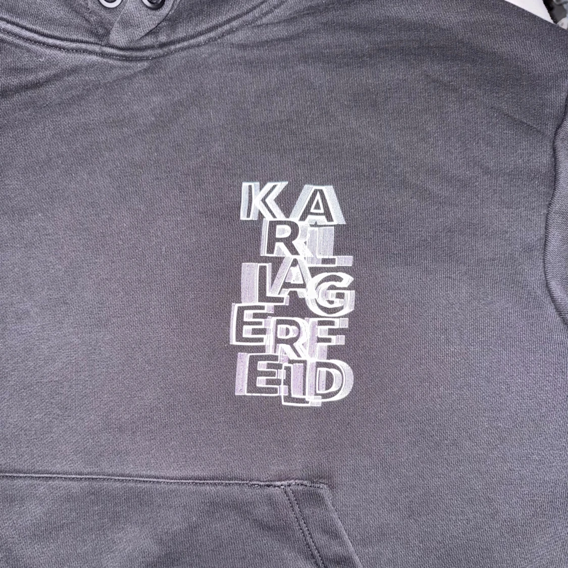 Svart hoodie från Karl Lagerfeld