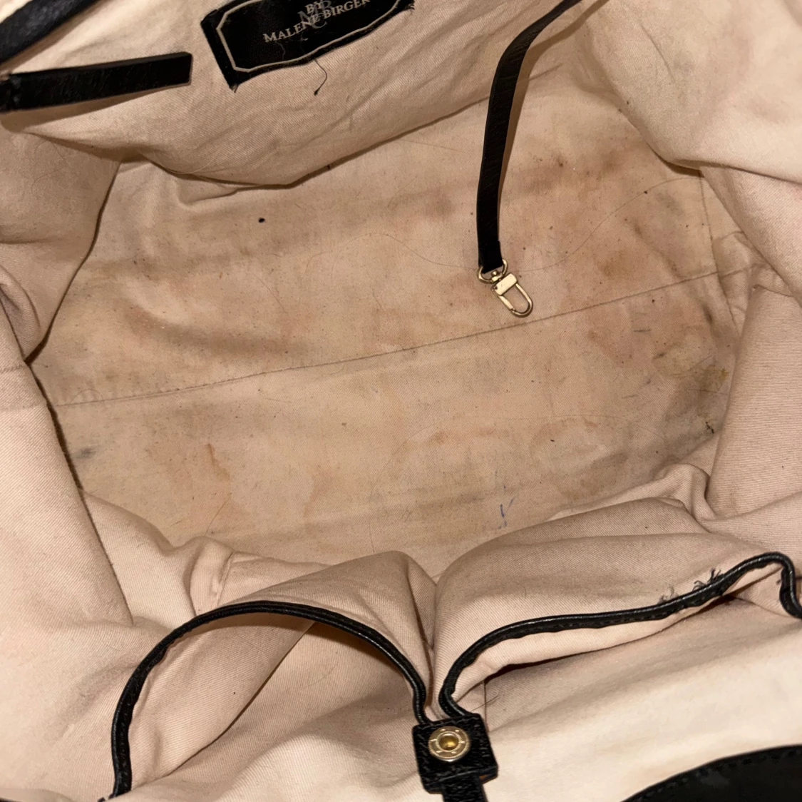 Svartvit shoppingväska By Malene Birger - 3